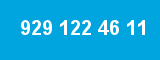 929 122 46 11 929 122 46 11